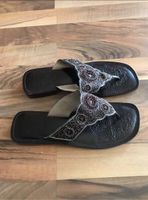 Ledersandalen mit  orientalischem Flair Zehentrenner Flip Flop Baden-Württemberg - Jettingen Vorschau