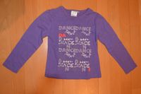 lila Ballett Ballerina Oberteil Schrift Dance Langarmshirt 98 104 Hessen - Obertshausen Vorschau