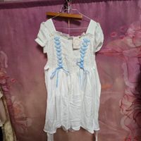 Kleid S weiß Lolita Cosplay Kawaii japan Süß Schleife Rheinland-Pfalz - Alsheim Vorschau