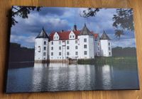 Foto Leinwand Urlaub Poster XXL - Schloss Glücksburg 45x30 cm Bayern - Bessenbach Vorschau