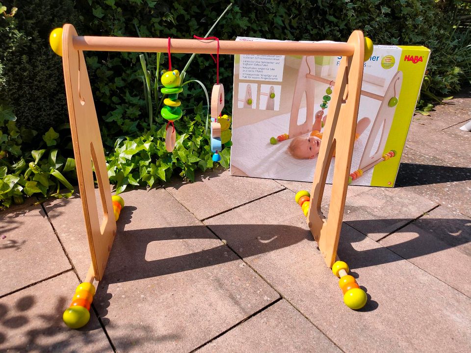 HABA® Spieltrainer 7302 Spieltrapez Spielbogen Baby Motorig Spiel in Herrieden