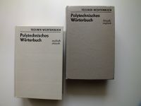 Polytechnisches Wörterbuch 2 Bände (de-eng / eng-de) Bayern - Erlangen Vorschau