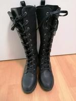 Schwarze hohe Stiefel Anna Field Hamburg-Mitte - Hamburg Billstedt   Vorschau