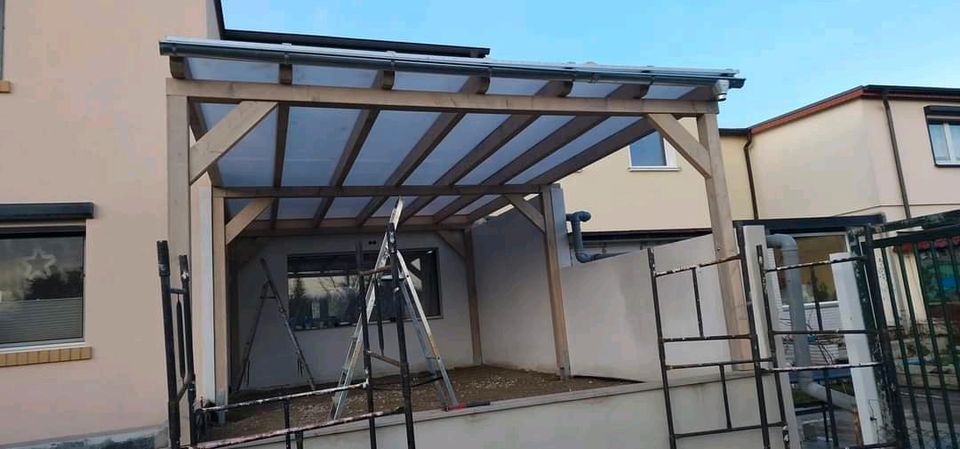 Holz Carport aus Polen / Massivholz/ Pfosten 14x14 in Berlin