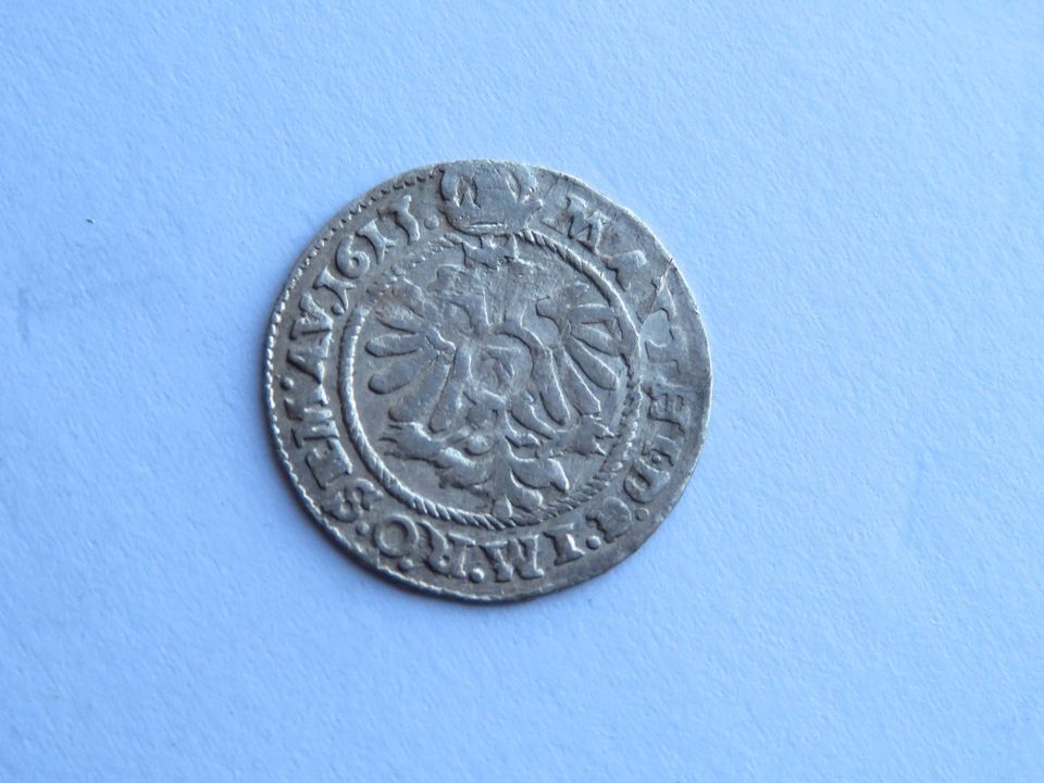 3 Kreuzer 1613 Philipp Moritz Landkreis Hanau - Münzenberg Silber in Leipzig