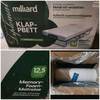 Milliard  Diplomat Luxus Gäste Klappbett Memory Foam Nordrhein-Westfalen - Borchen Vorschau
