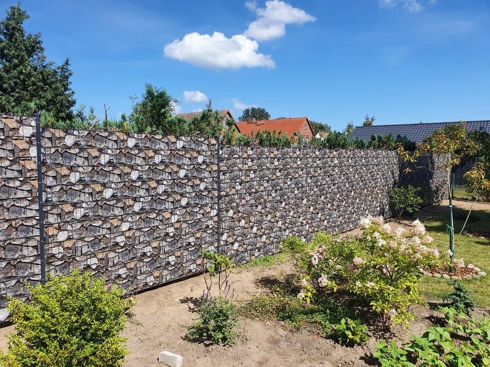 Freie Termine- Doppelstabmattenzaun,Gabione,Bordstein- Montage in Guben