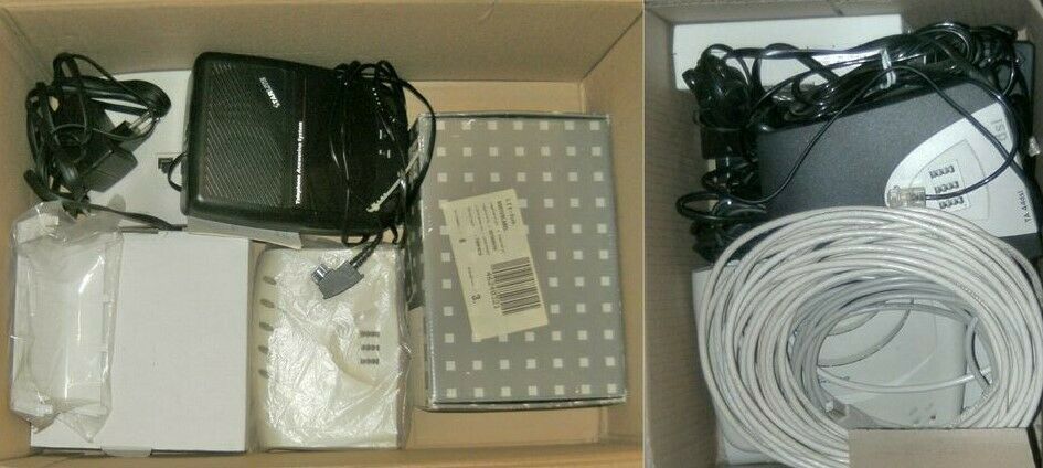 Anrufbeantworter, Modem, ISDN NTBA, Kabel, Speedport in Untergruppenbach