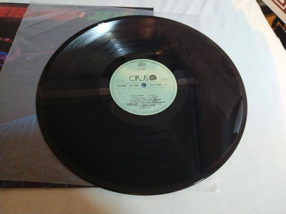 Schallplatte vinyl Peter Nagy Jockey von 1986 OPUS CSSR 9113 1766 in Lenting
