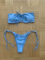 Shein Bandeau Bikini Neckholder hellblau, Gr. S *Neu* München - Au-Haidhausen Vorschau