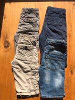 Vier kurze Hosen Sommerhosen Shorts 128 Nordrhein-Westfalen - Korschenbroich Vorschau