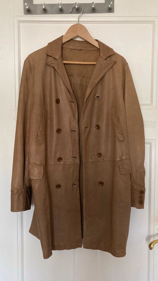 Closed Ledermantel Trenchcoat Leder Lammleder Gr. L in Wiesbaden