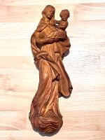 Figur Maria mit Kind Jesus Holz Schnitzkunst Sachsen-Anhalt - Bismark (Altmark) Vorschau