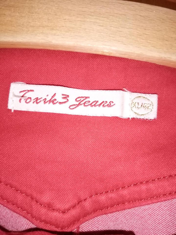 Toxic3 jeans Freddy butt high waist red gr xl/42 in Lorsch