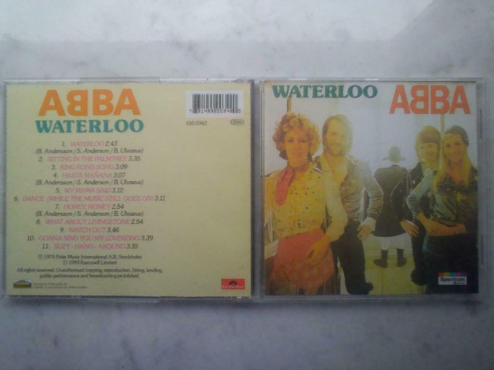 CD - ABBA WATERLOO in Ginsheim-Gustavsburg