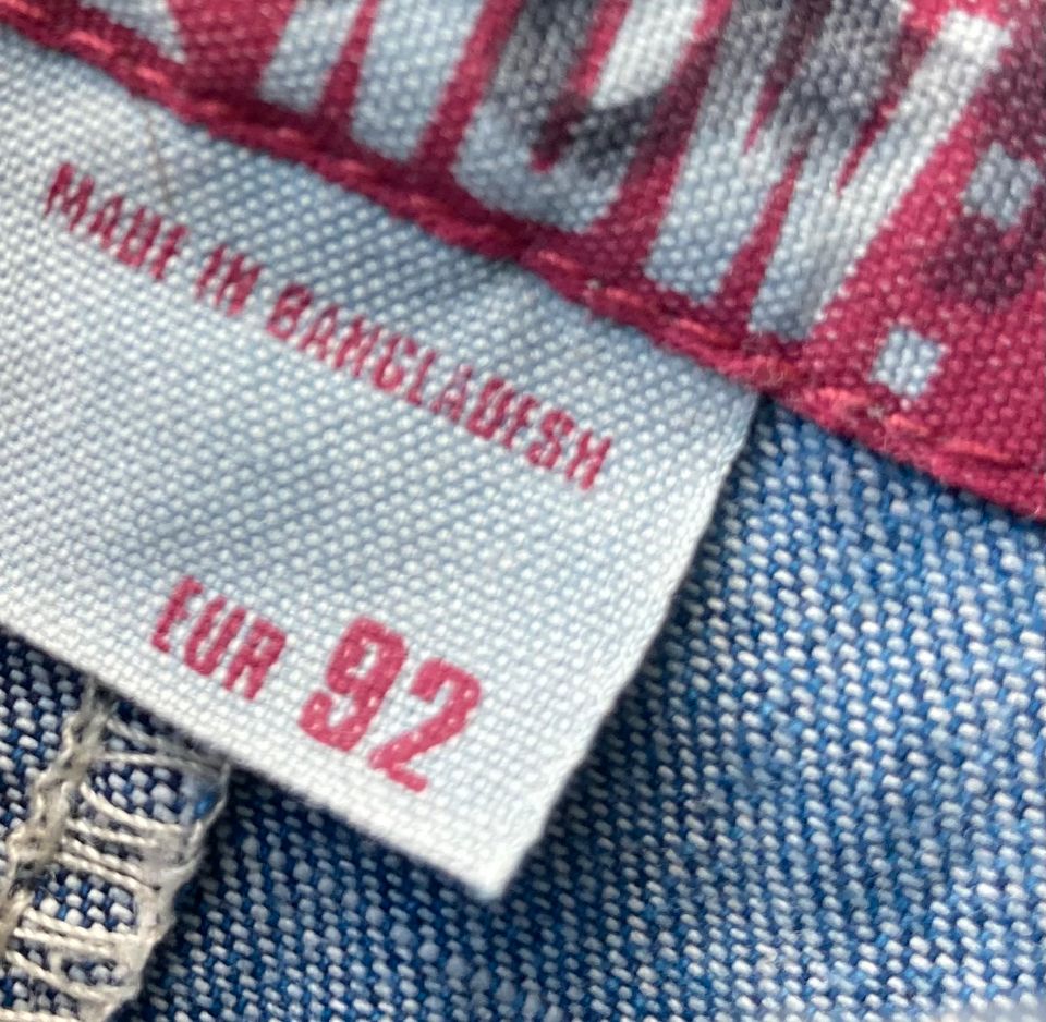 H&M - Jeanskleid - blau - Größe 92 in Auetal