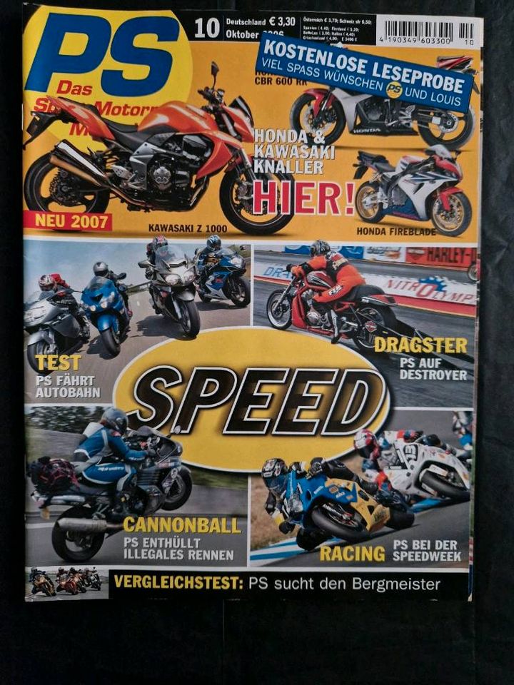 ⛔️ PS Sport Motorrad Magazin & Motorrad News 2006 ⬅️ Yamaha VMAX in Mainz