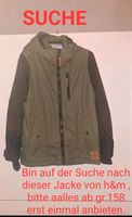 Suche diese Jacke ab gr.164 und größer Brandenburg - Schwedt (Oder) Vorschau