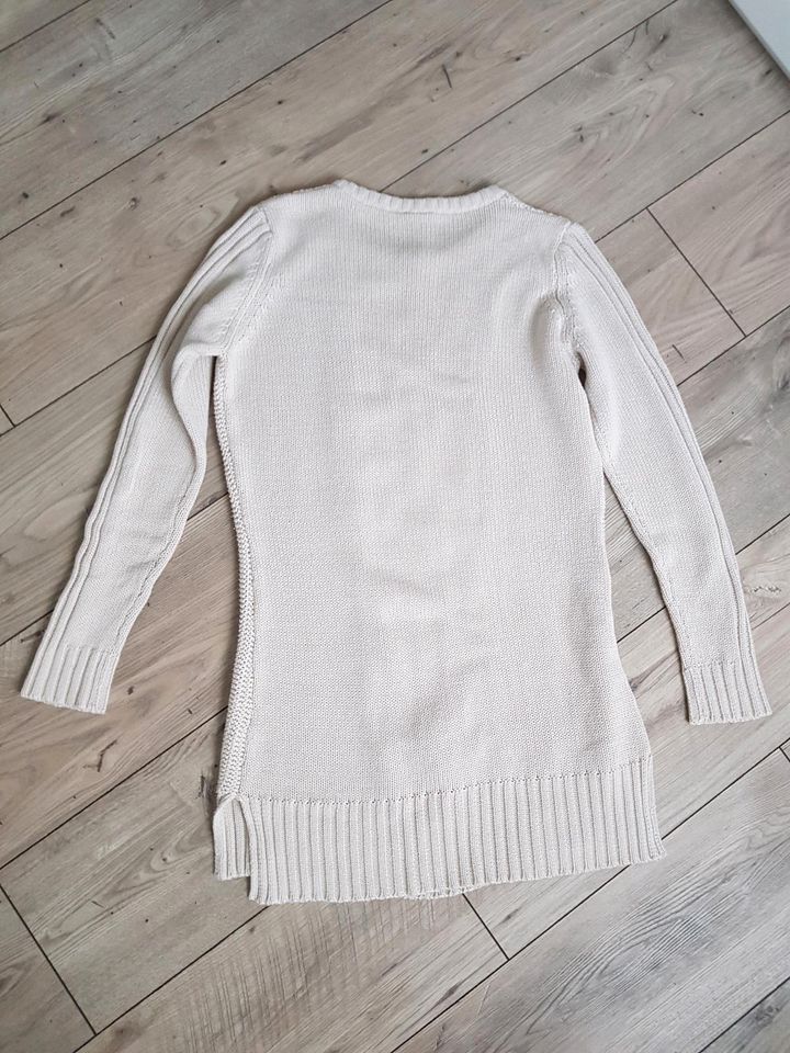 Strickkleid Longpulli Gr. S 36 / 38 Kleid beige in Ganderkesee