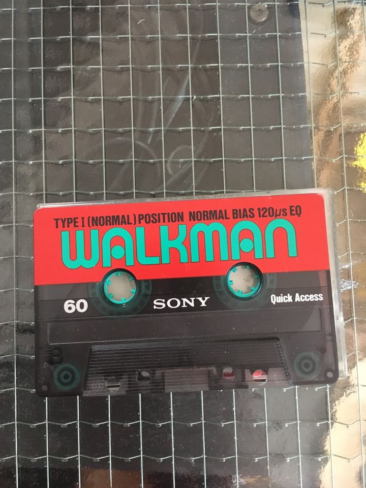 Original Sony Walkman Type I 1 Normal Bias 120 EQ Kassette in Kiel