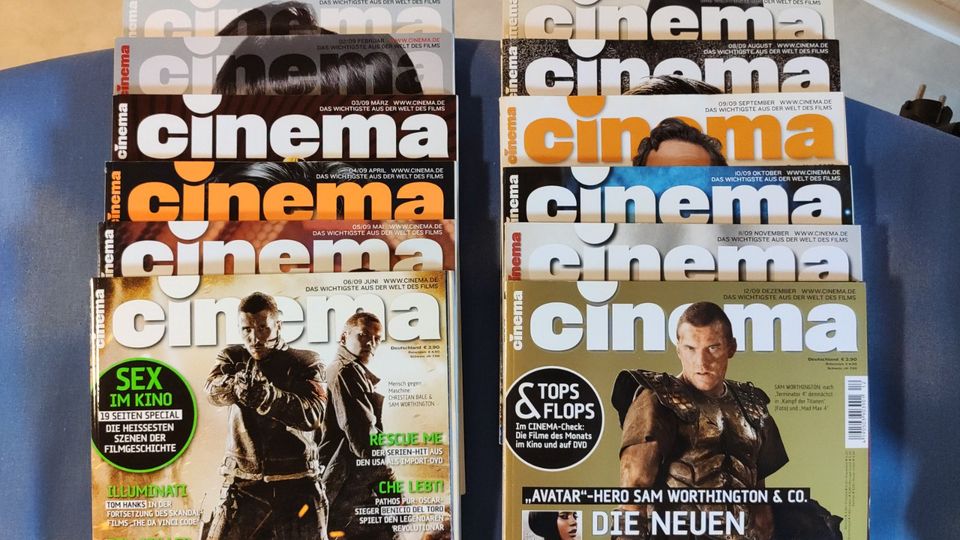 Cinema Hefte Zeitschrift Jahrgang 2009 *NEU* in Rheinhausen