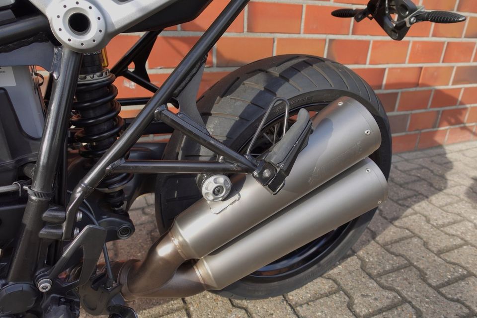 BMW R nine T / Racetec Fahrwerk / Akra / Scheckheft in Viersen