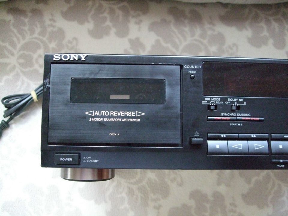 Sony Tapedeck TC-WR 590 - 4 neue Riemen- 4 neue Andruckrollen in Minden