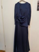 Abendkleid/Abiye mit Schleppe an der Seite Größe 40 marineblau Nordrhein-Westfalen - Steinheim Vorschau