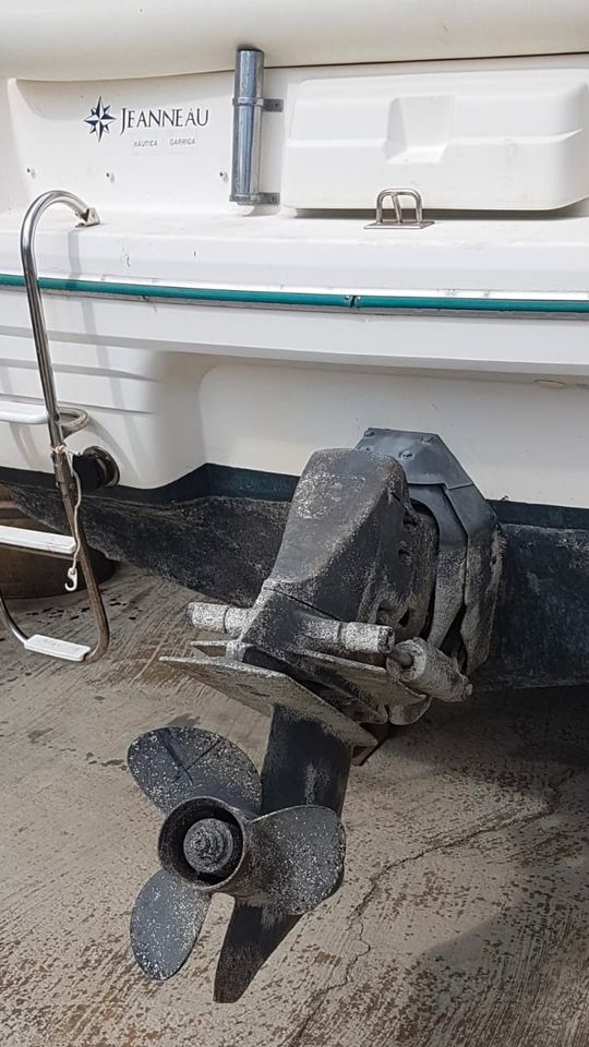 Motorboot, Fischerboot  Jeanneau Leader 605 mit Trailer 1700 KG in Friesenheim