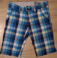 Kurze Hose - Short - EDC by Esprit - Größe W33 - blau kariert Brandenburg - Hohenfinow Vorschau