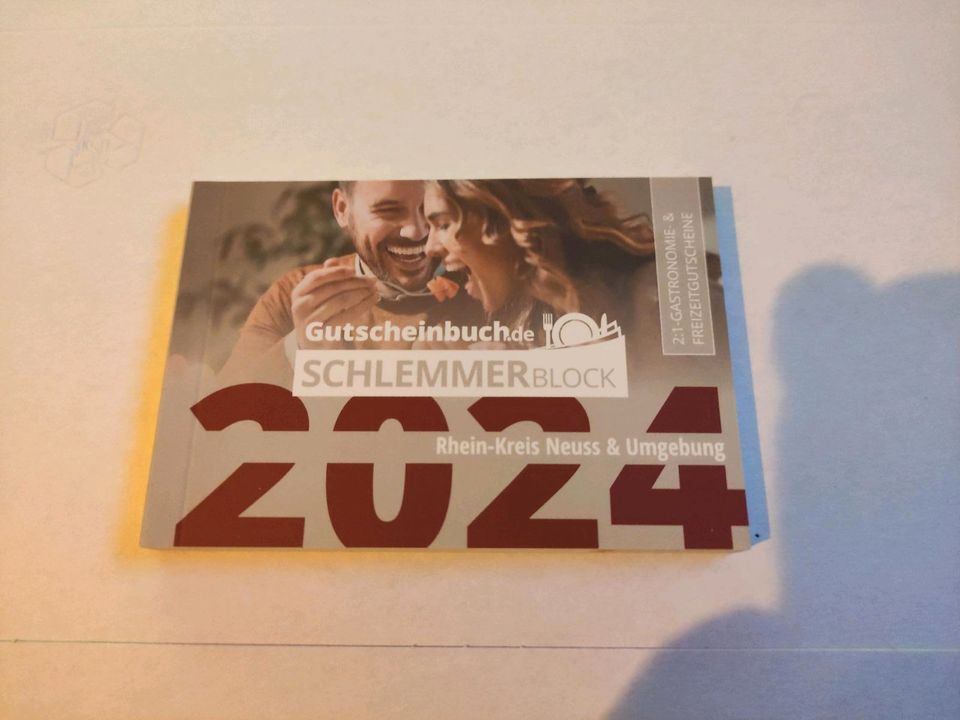 Schlemmerblock 2024 Neuss - 8€ inkl Versand Gutscheinbuch in Neuss