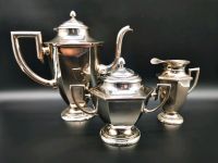 Tee-Service Kaffee-Service Silber-Optik Kännchen Set alt Antik Nordrhein-Westfalen - Herne Vorschau