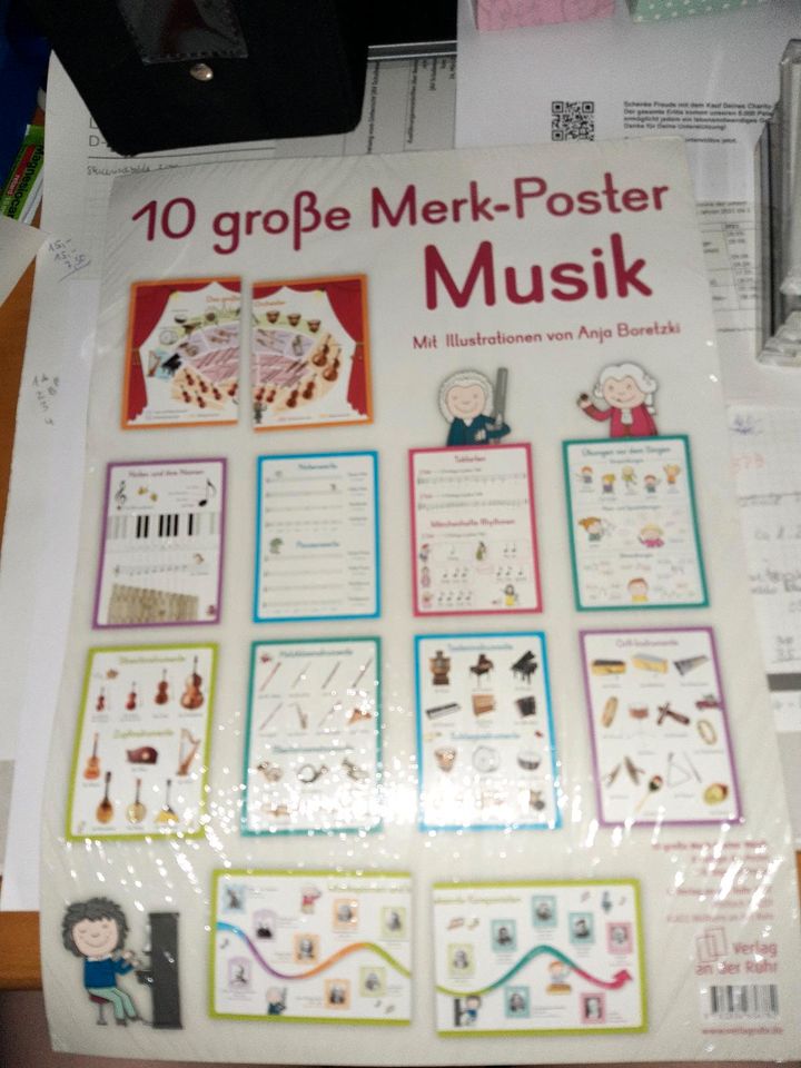 10 Poster für Musikunterricht in Berlin