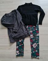 Pulli Pullover warme Hose 1x Longpullover Leggins Gr. 140 Bayern - Bogen Niederbay Vorschau