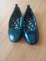 Blaue glänzende  Ballerinas von H&M Bayern - Aichach Vorschau