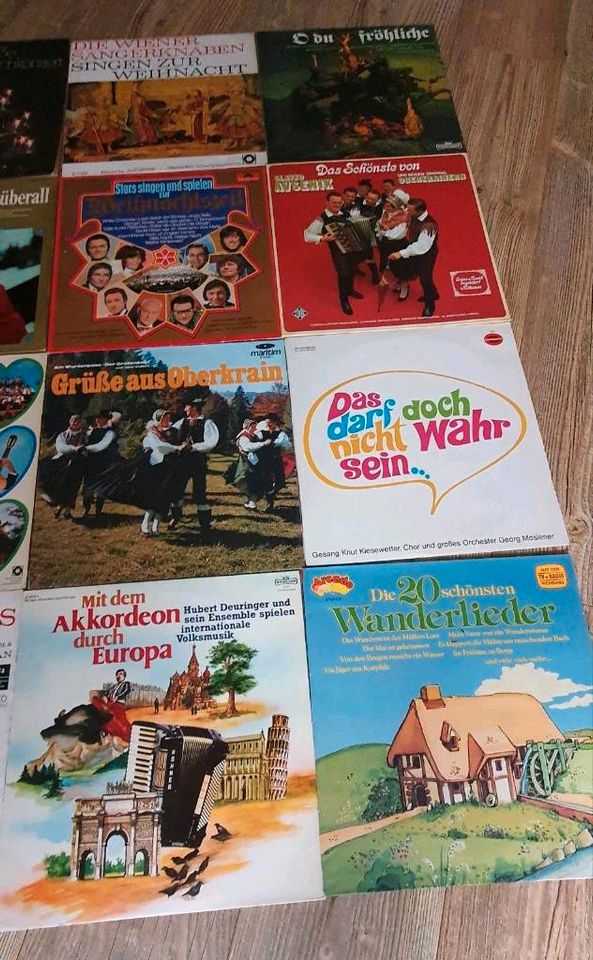 93 Schallplatten Vinyl Sammlung 76 Singles und 17 LP's in Oberhausen