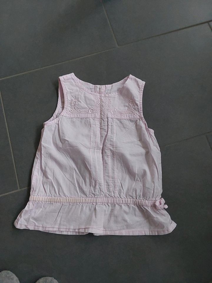 Kleid oder Oberteil rosa mit Gummizug Größe 104 in Burkardroth