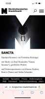 Theaterkarten für SANCTA in Schwerin Rostock - Stadtmitte Vorschau