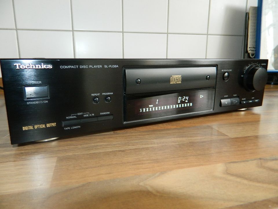 wertiger CD Player  TECHNICS SL  38 , Digitaloutput Jogshuttle in Berlin