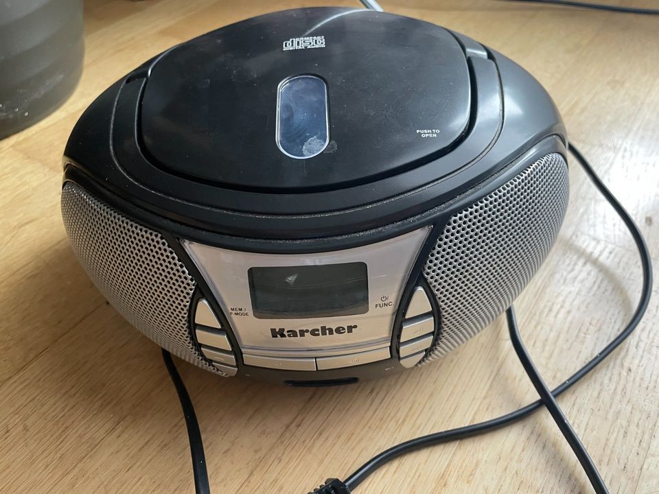 CD Player Compact Radio Karcher in Bückeburg