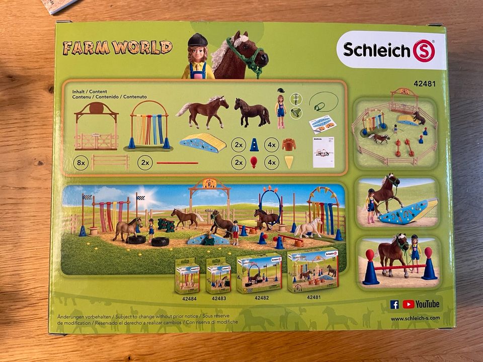 Schleich Farm World 42481 Pony Agility Training, wie neu in OVP in Hamburg