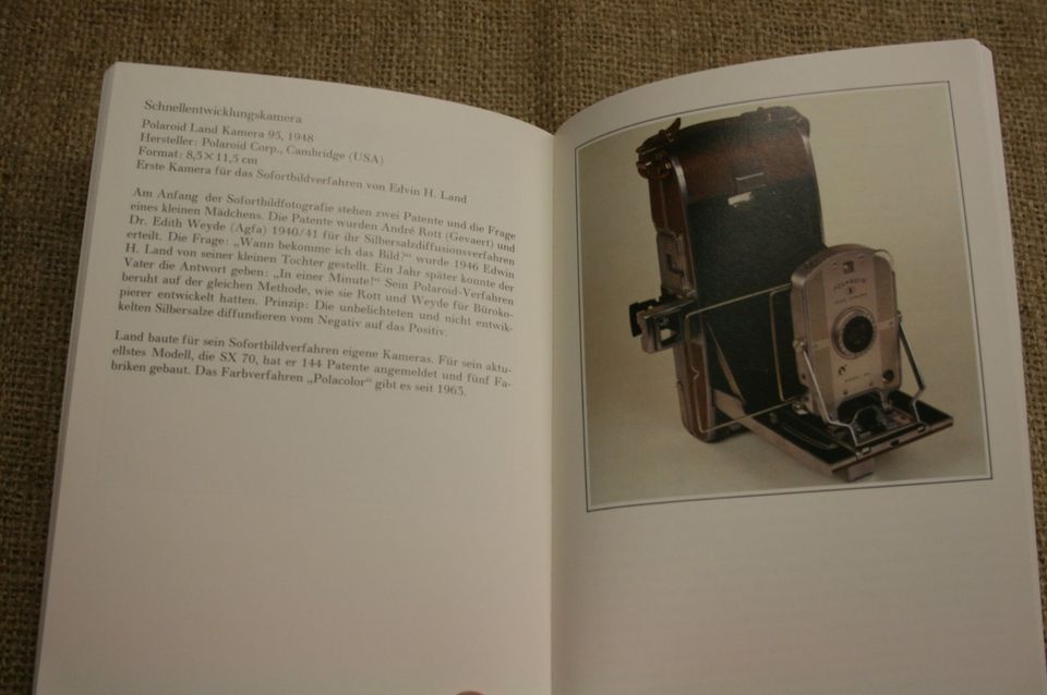 Buch alte Kameras Fotoapparate 1837-1948 Kastenkamera Klappkamera in Weimar