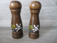 Pfeffer- und Salz-Streuer, Holz, Höhe 9 cm Dresden - Klotzsche Vorschau