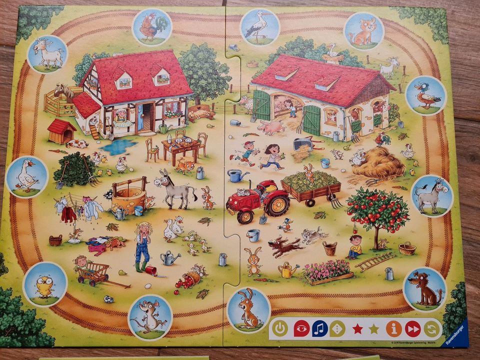 Ravensburger tiptoi Spiel Rätselspaß auf dem Bauernhof, Lernspiel in Berlin