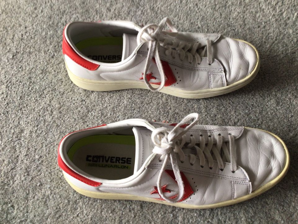 Converse Sneaker Damen Leder Weiß Gr. 40 in Vechta