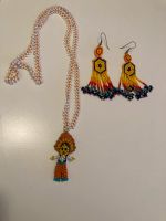 Vintage Boho/Folklore/Perlenschmuck Ohringe/Kette Wuppertal - Elberfeld Vorschau