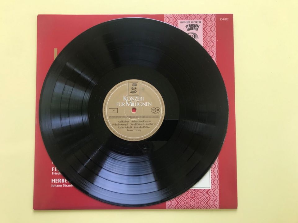 LP Vinyl Schallplatte "Konzert für Millionen" Top Klassik in München