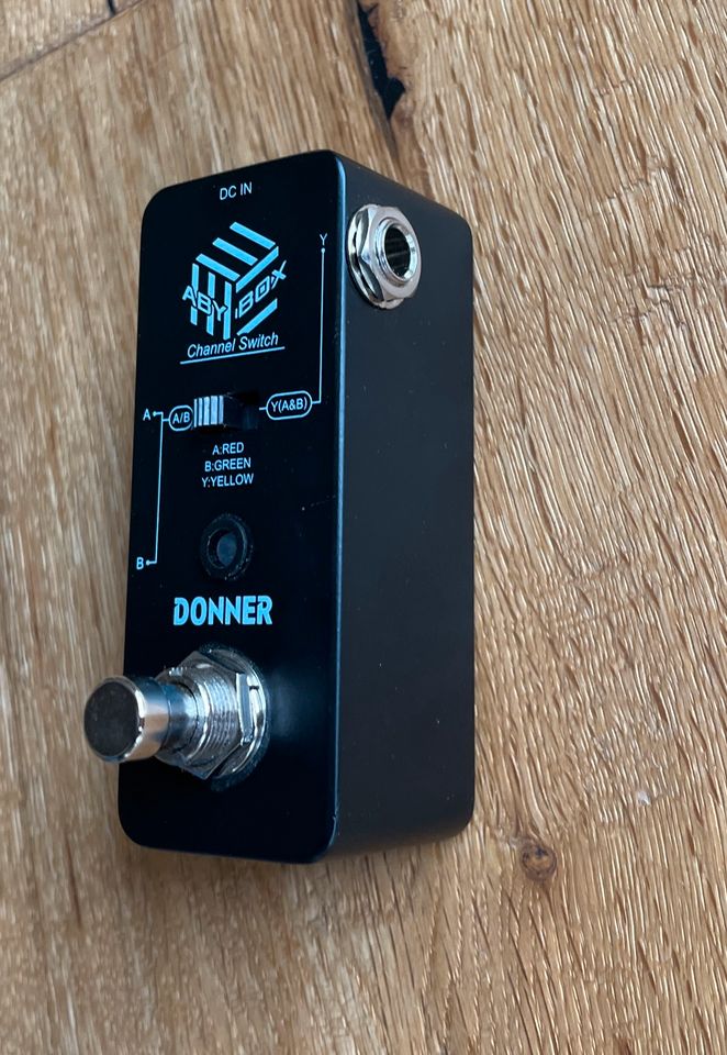 Donner ABY Box Line Selector AB Schalter Mini-Gitarren-Effekt in Trier