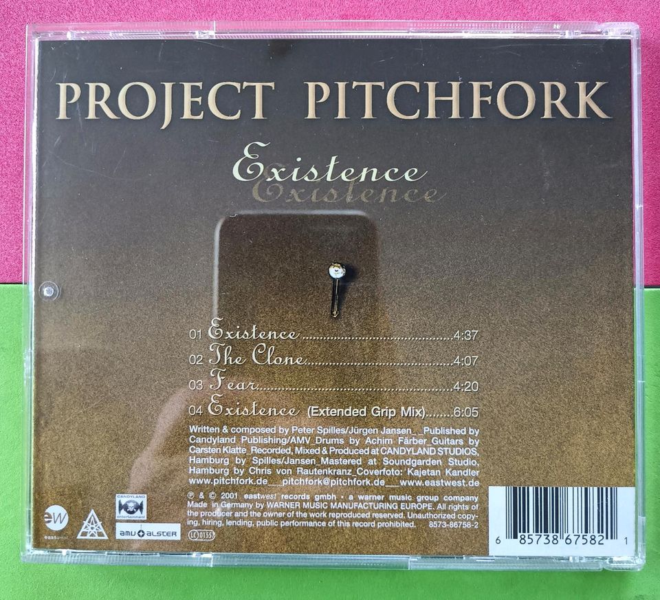 Project Pitchfork – Existence (2001 ) Industrial Dark Wave Maxi in Reinbek