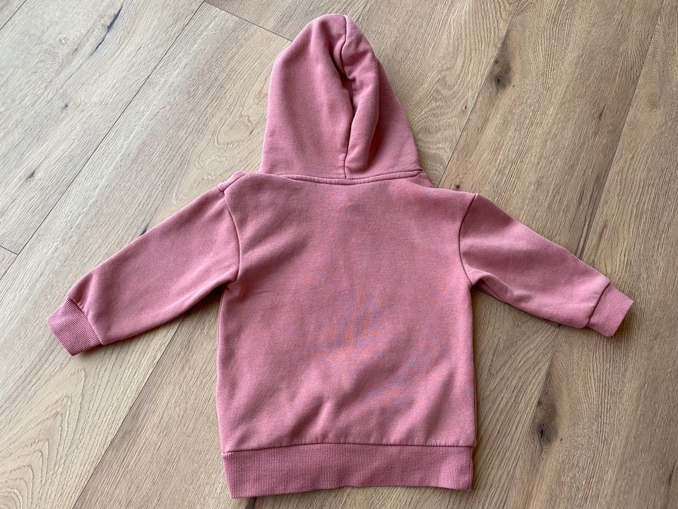 Hoodie - Kapuzenpulli - 92 - rosa - H&M in Geisenheim